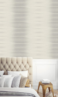 Evaporation Striped Dual Tone Textured Vinyl Commercial Wallpaper C7645