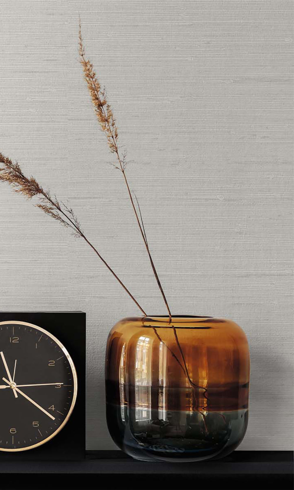 Nougat Horizon Plain Textured Vinyl Commercial Wallpaper C7649