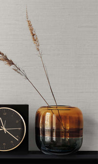 Nougat Horizon Plain Textured Vinyl Commercial Wallpaper C7649