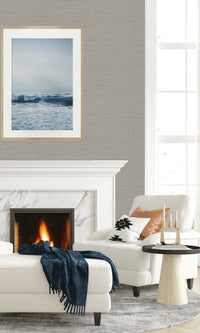 Pebble Horizon Plain Textured Vinyl Commercial Wallpaper C7652