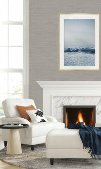Pebble Horizon Plain Textured Vinyl Commercial Wallpaper C7652