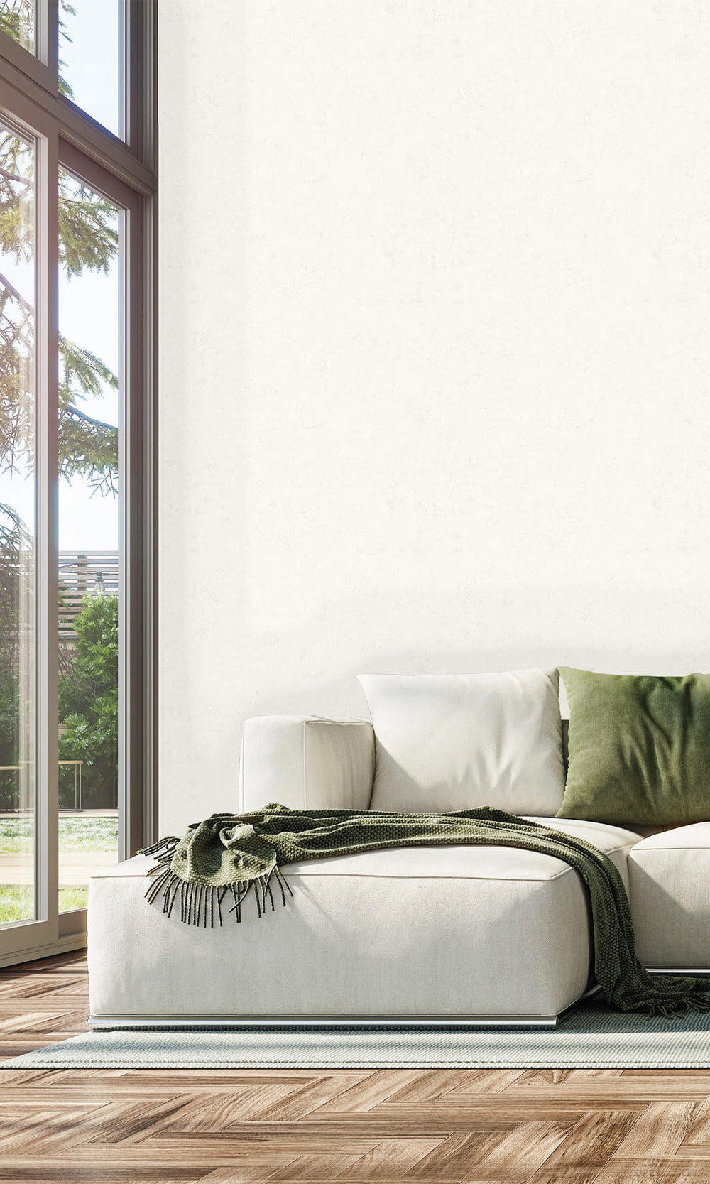 Primer Faux Cement Textured Vinyl Commercial Wallpaper C7638