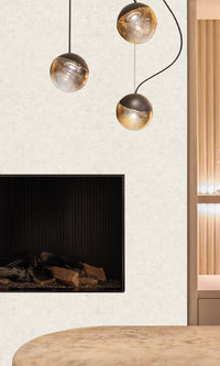 Glaze Faux Cement Textured Vinyl Commercial Wallpaper C7639