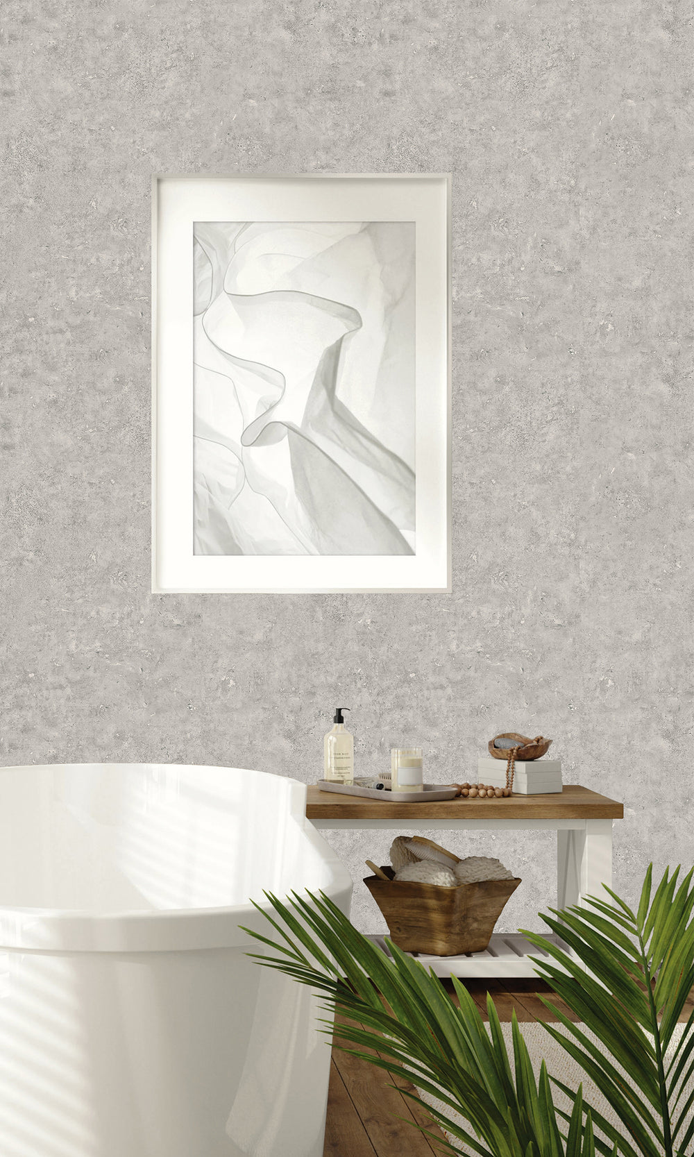 Silo Faux Cement Textured Vinyl Commercial Wallpaper C7641