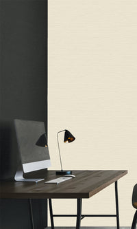 Quiet Apricot Faux Silk Textured Vinyl Commercial Wallpaper C7663