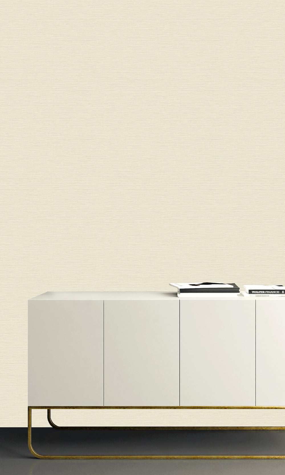 Quiet Apricot Faux Silk Textured Vinyl Commercial Wallpaper C7663