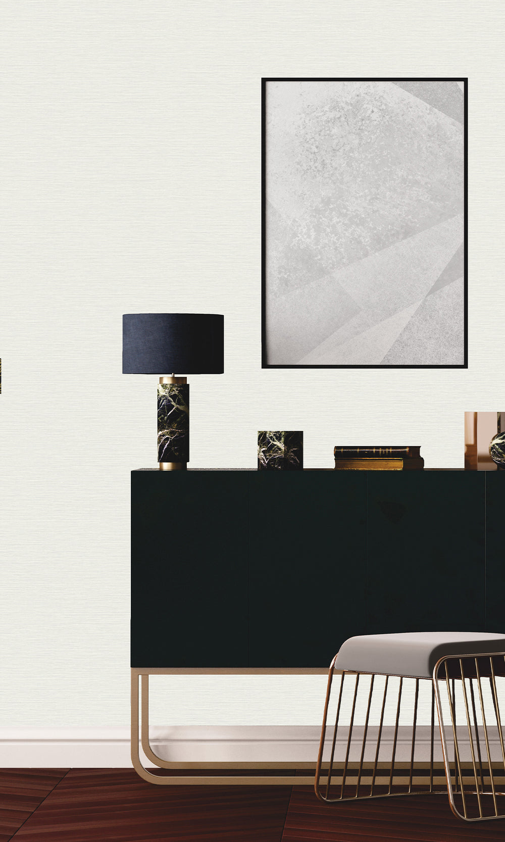 Mink Faux Silk Textured Vinyl Commercial Wallpaper C7664