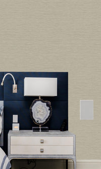 Golden Sable Faux Silk Textured Vinyl Commercial Wallpaper C7667
