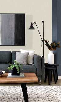 Sap Faux Linen Textured Vinyl Commercial Wallpaper C7660