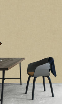 Sandstorm Faux Linen Textured Vinyl Commercial Wallpaper C7661