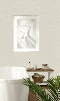 Campfire Smoke Sisal Effect Textured Vinyl Commercial Wallpaper C7673