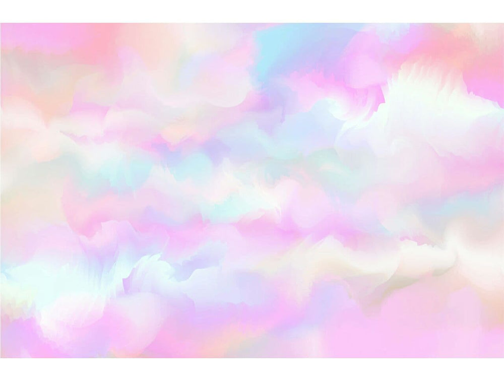 Colorful Abstract Watercolour Mural Wallpaper M1372