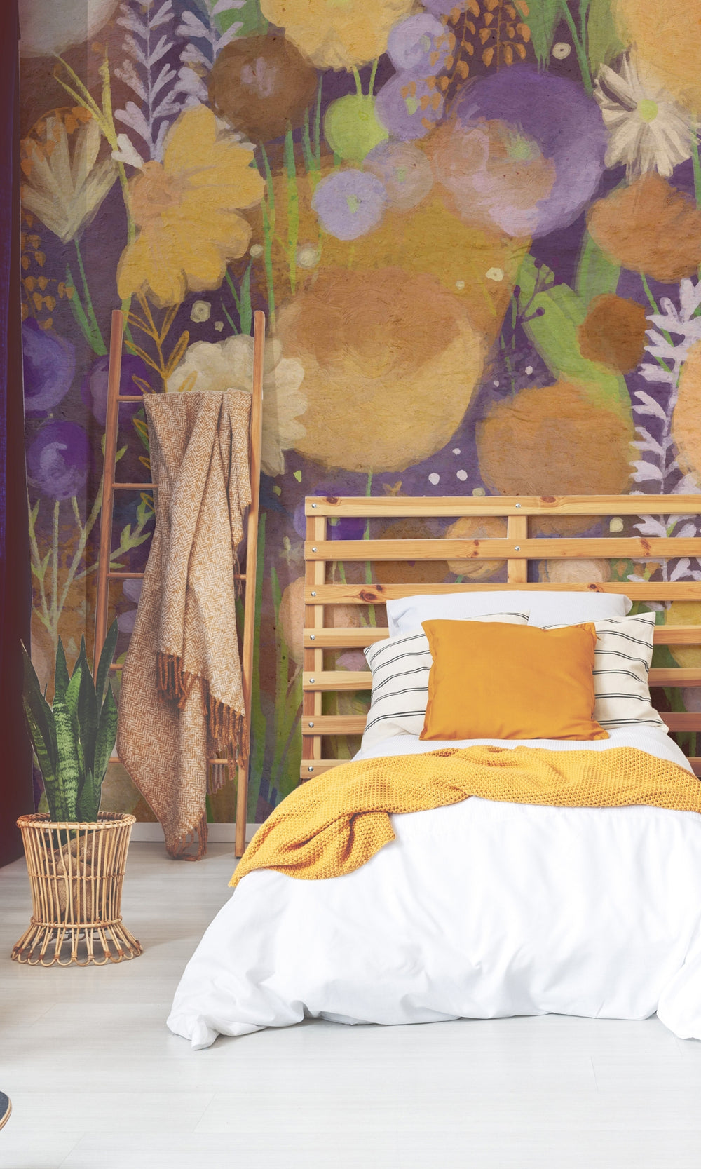 Colorful Feeling of Autumn Mural Wallpaper M1319-Sample