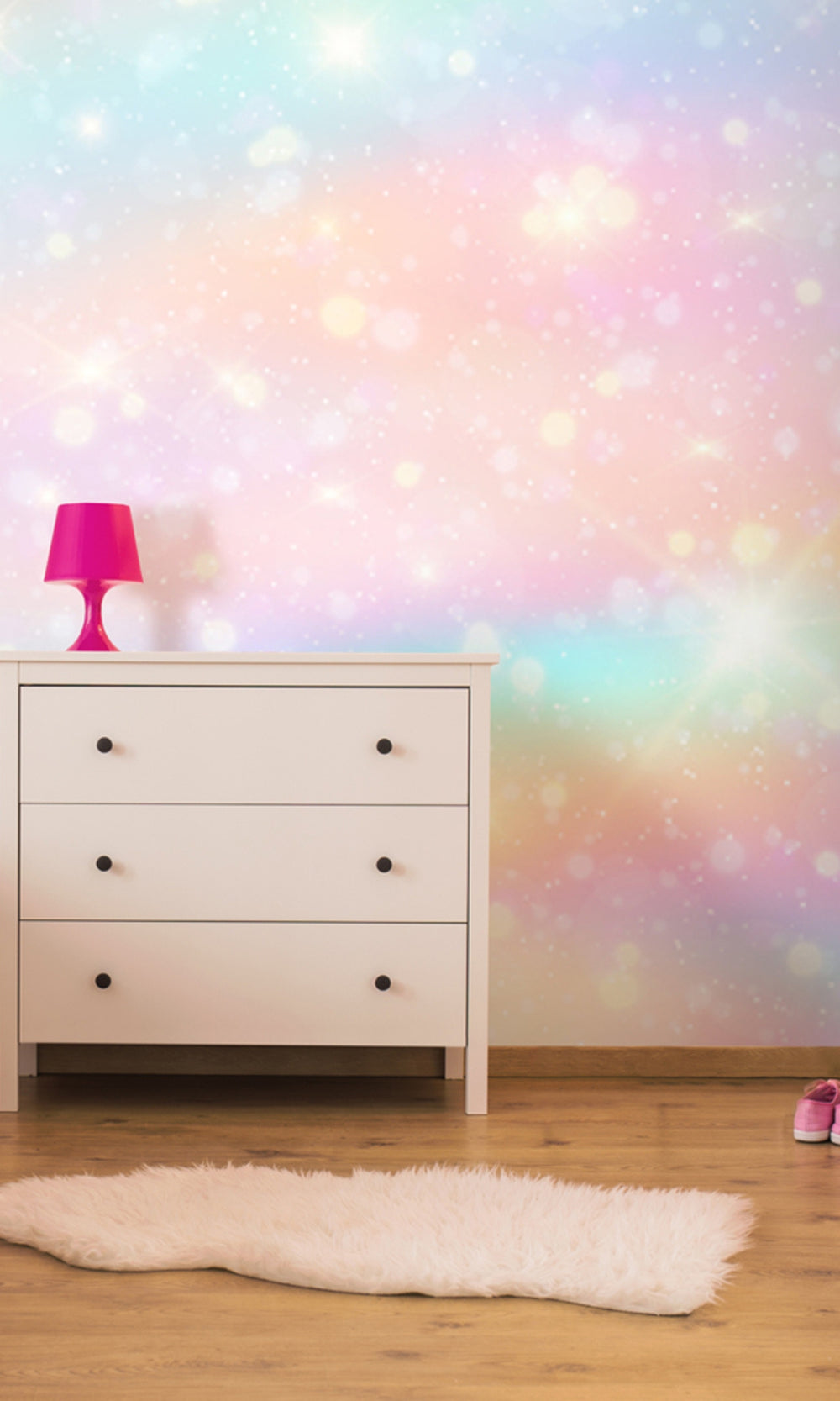 Colorful Pastel Clouds Mural Wallpaper M1454