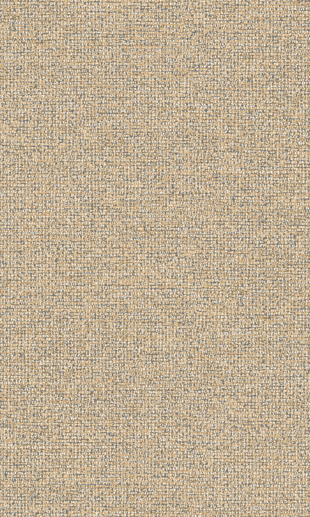 Cream & Grey Fabric Like Textured Non-Woven Wallpaper R9078