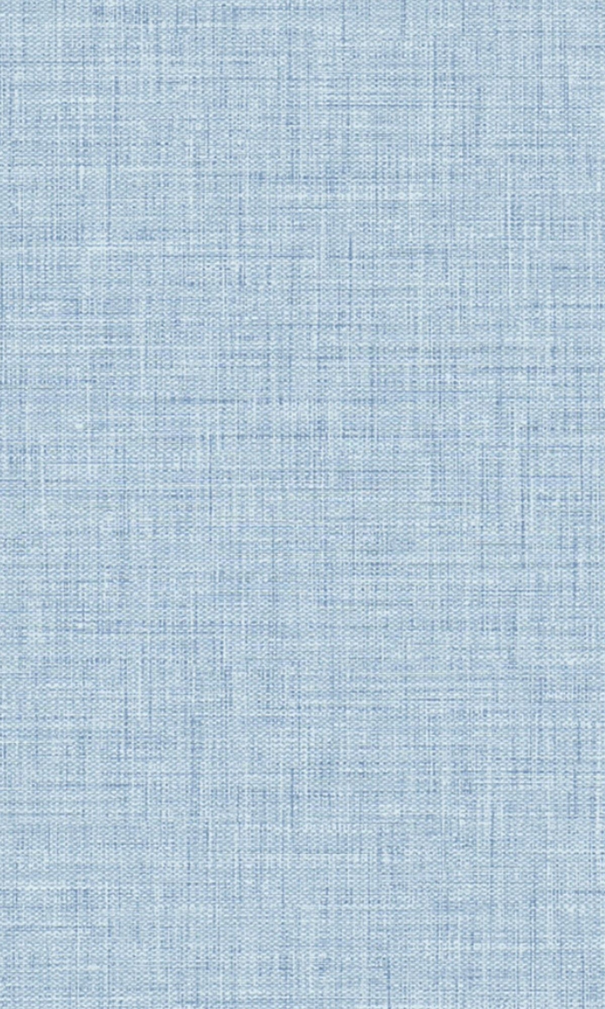 Crisp Blue Fabric Like Textured Vinyl Commercial Wallpaper C7603