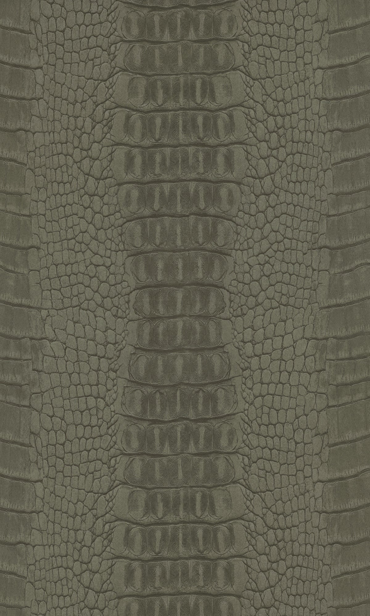 Dark Grey Faux Snake Skin Animal Print Wallpaper R8304