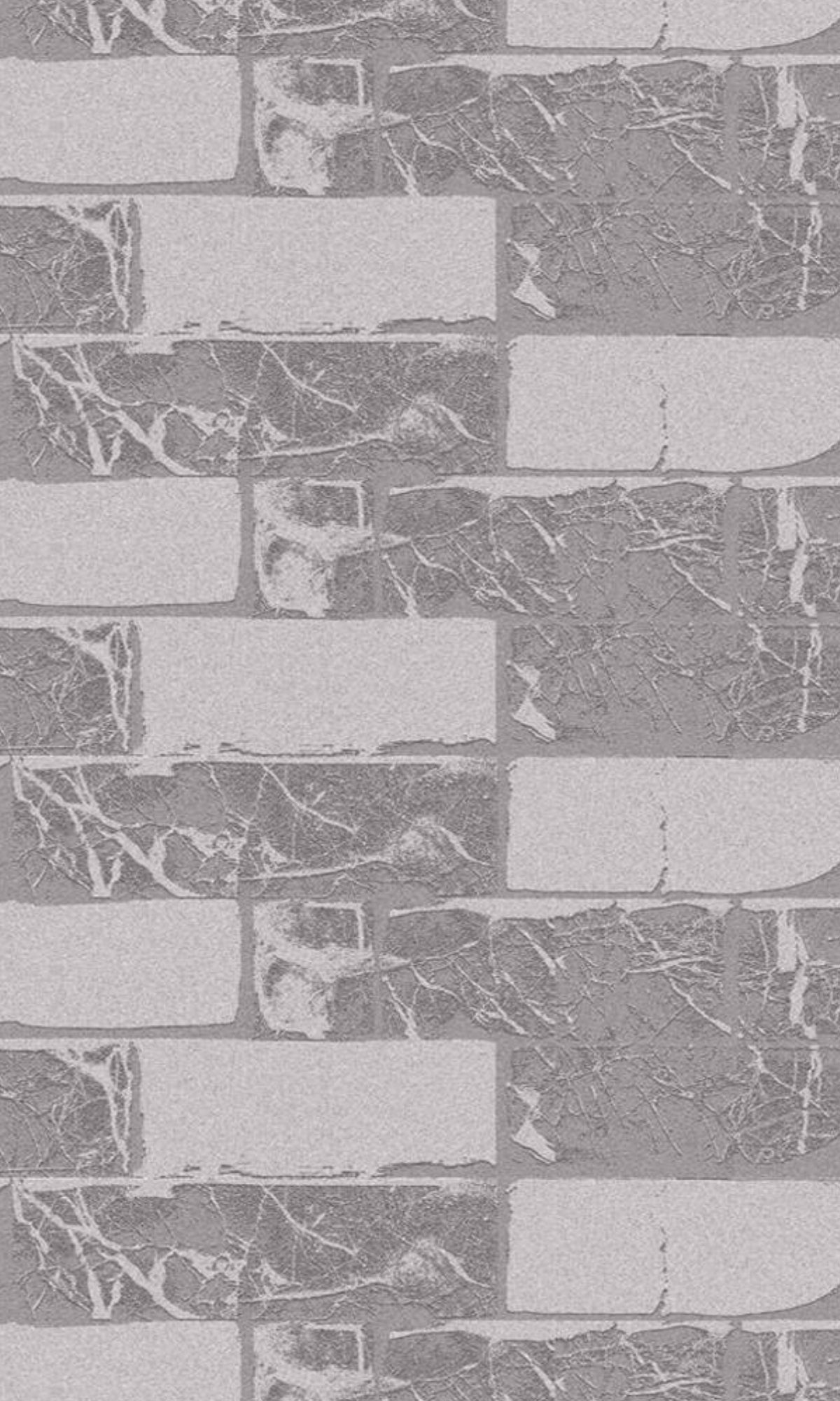 Gray Bricks Mural Wallpaper M1279-Sample