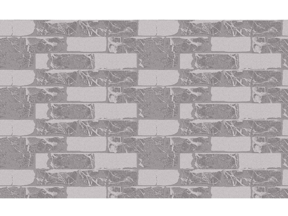 Gray Bricks Mural Wallpaper M1279