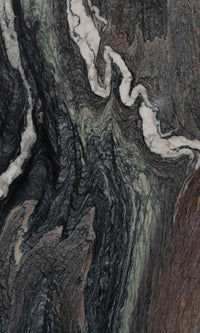 Gray Dark Marble Mural Wallpaper M1149