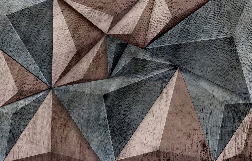 Gray Industrial  Mural Wallpaper M1228