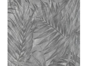 Gray Palm Leaves Mural Wallpaper M1242