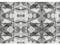 Gray & Neutral Triangular Shapes Mural Wallpaper M1330