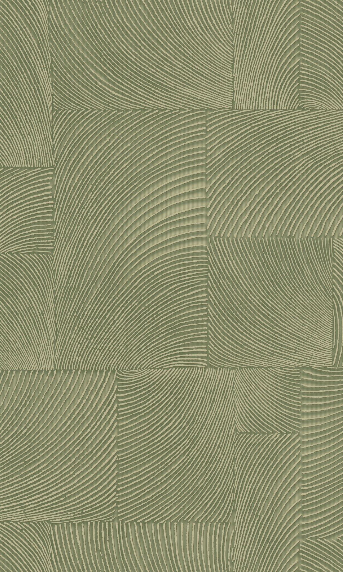 Green Abstract Geometric Waves Wallpaper R9320