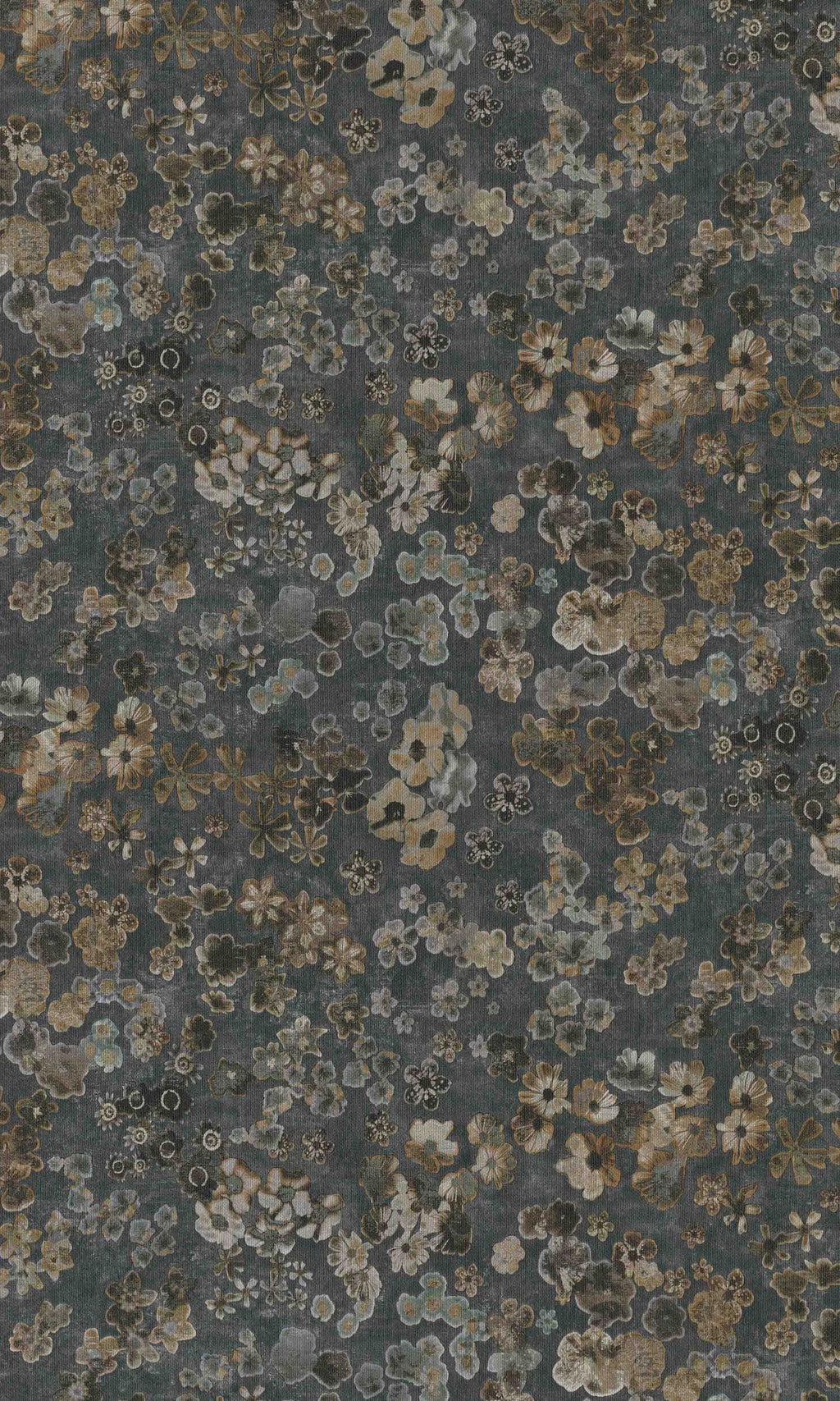 Dark Green Dreamy Floral Jungle Wallpaper R8557