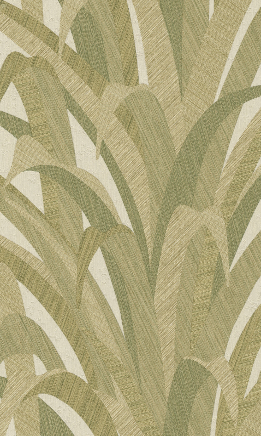 Green Tropical Palm Leaves Wallpaper R8722