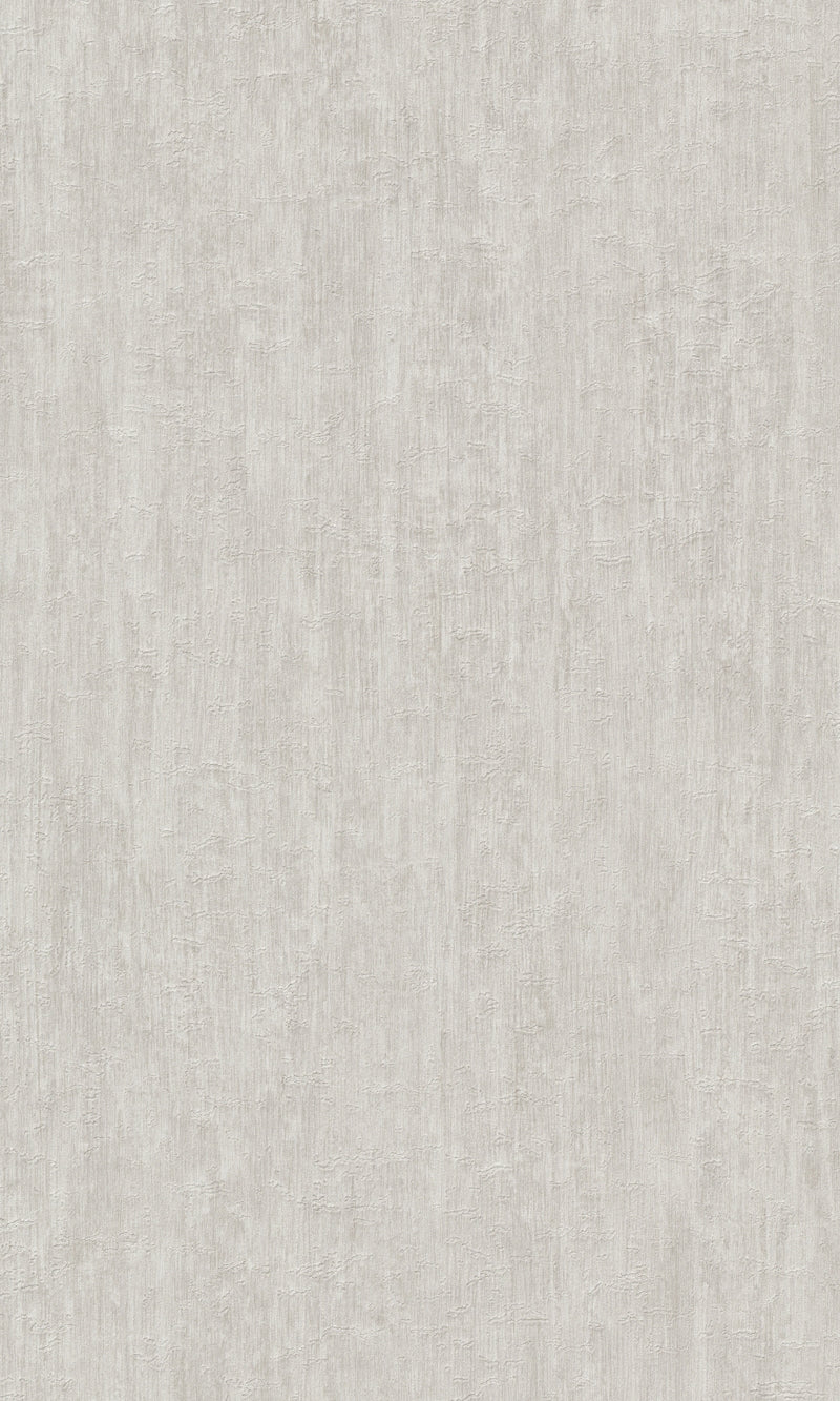 Grey White Plain Textured Wallpaper R8709