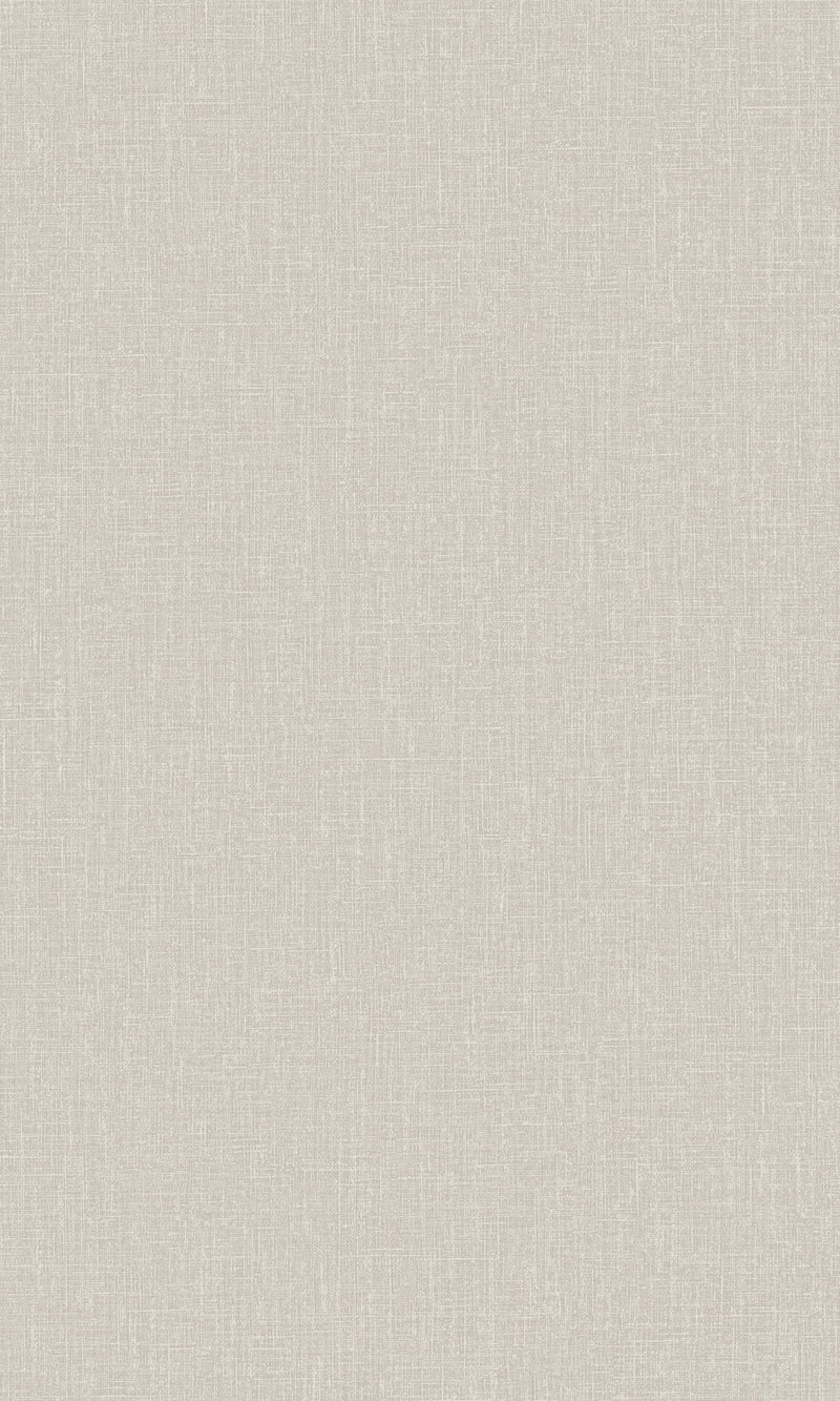Griege Textured Plain Textile Wallpaper R8746