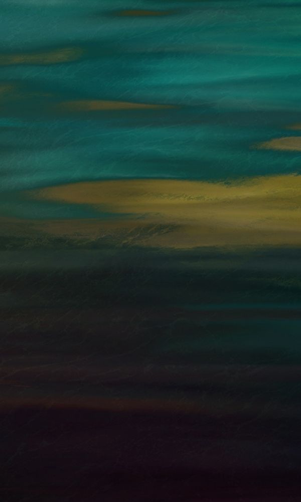 Teal & Black Into the Sky Wallpaper Mural M1062-Sample