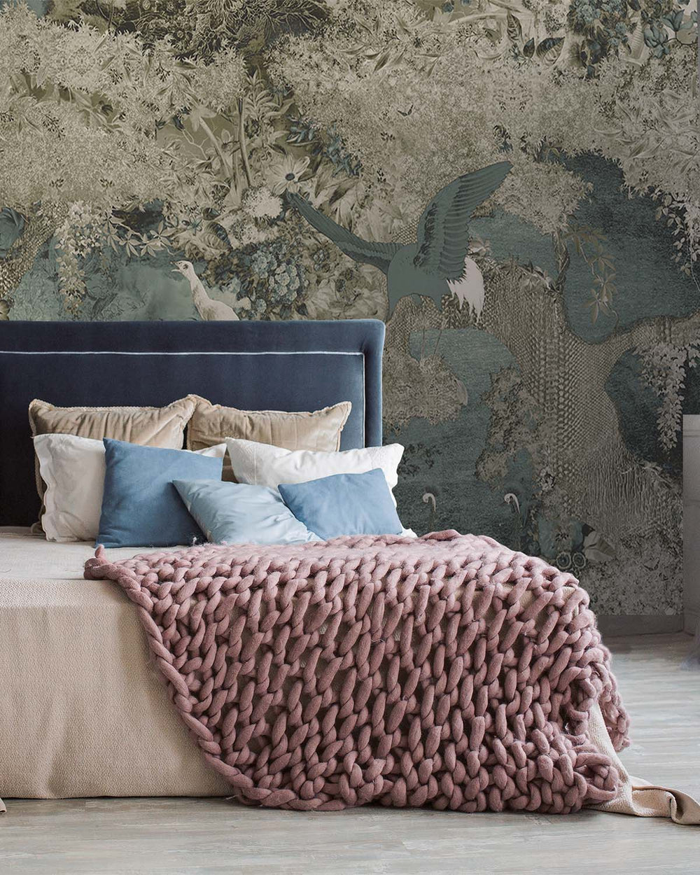 Dawnstone Botanical Eden Mural M2913- Sample
