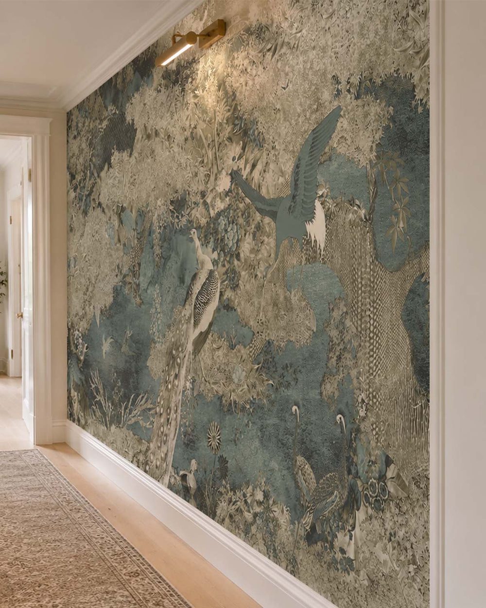 Dawnstone Botanical Eden Mural M2913- Sample