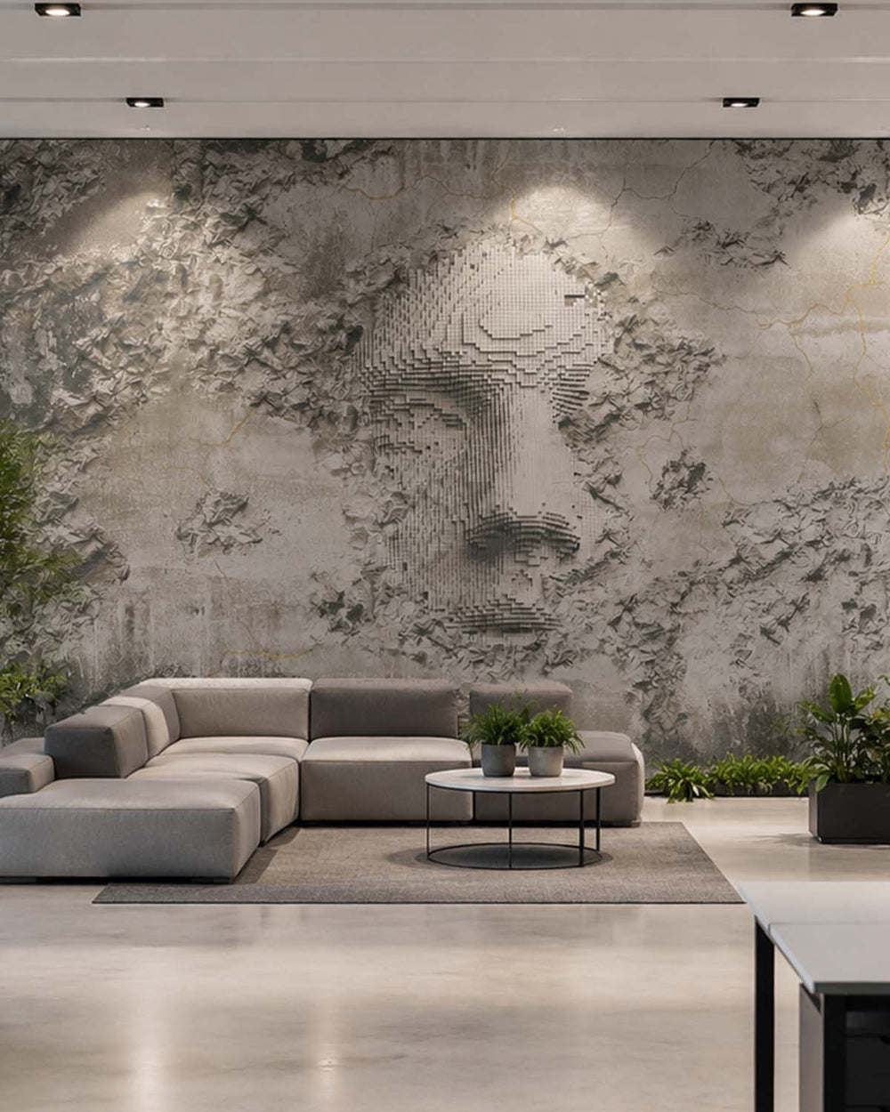 Dusty Sand Beauty in the Broken Mural M2923