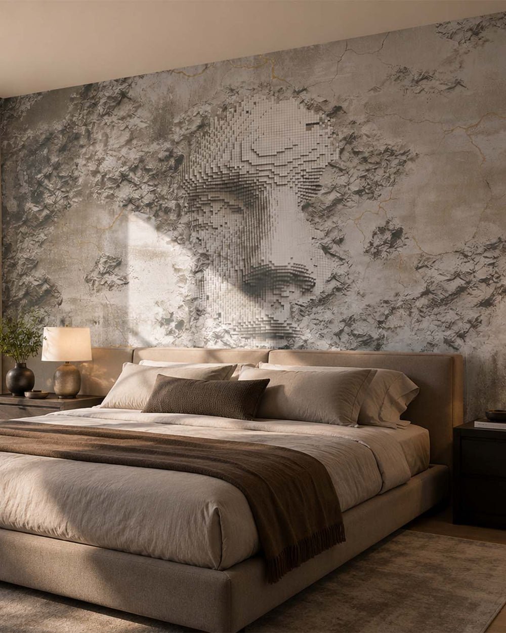 Dusty Sand Beauty in the Broken Mural M2923