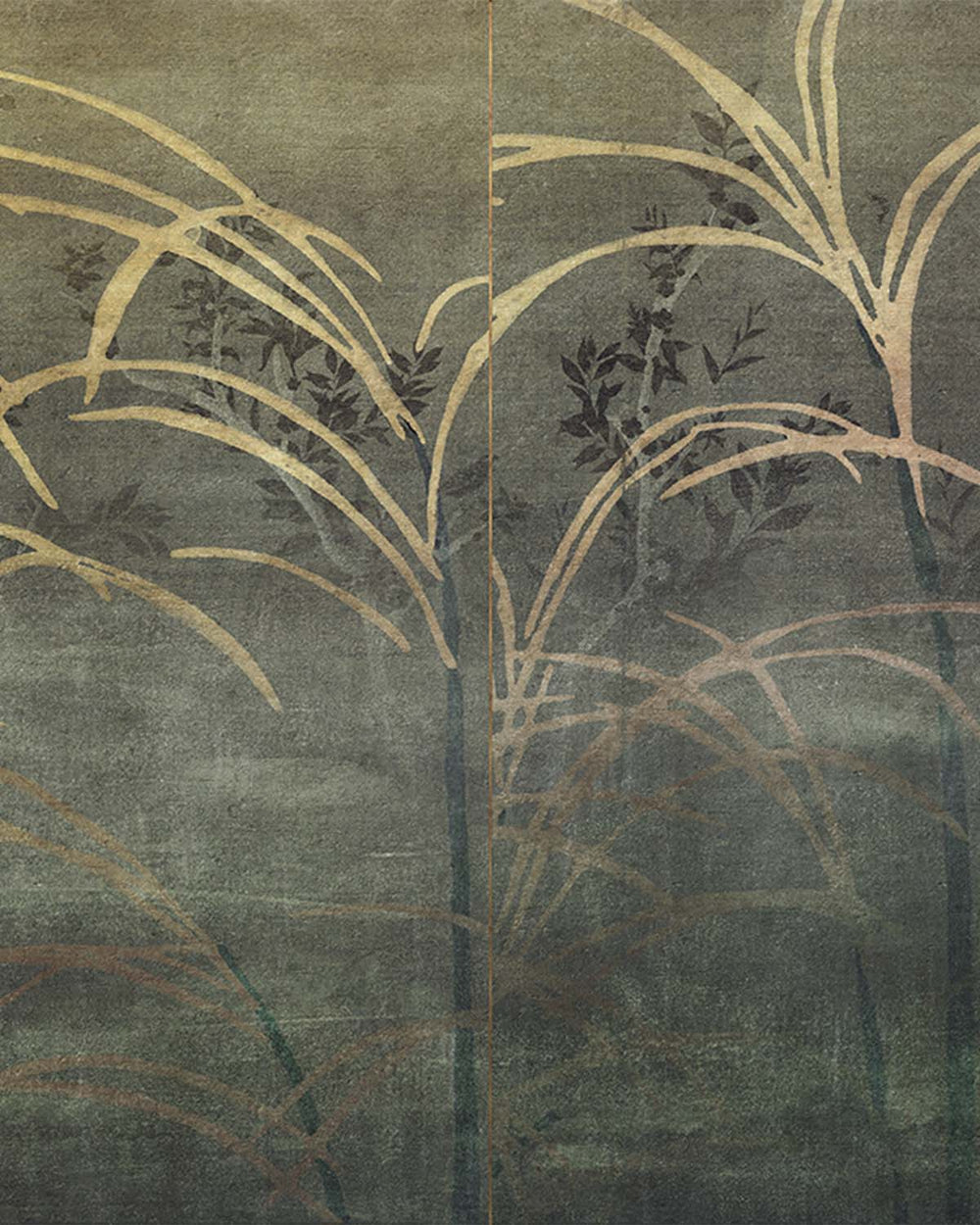 Mendocino Hills Japanese Prairie in Autumn Mural M2940