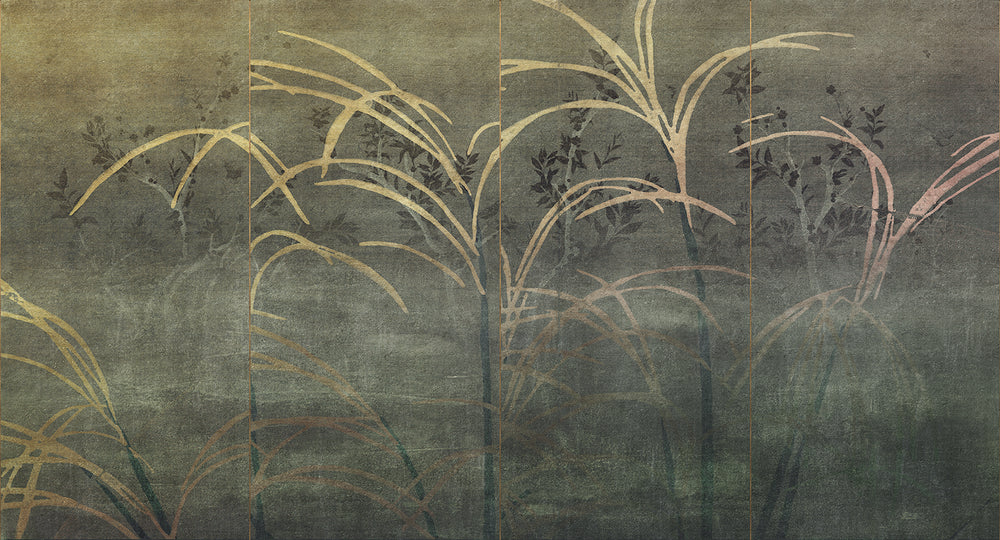 Mendocino Hills Japanese Prairie in Autumn Mural M2940