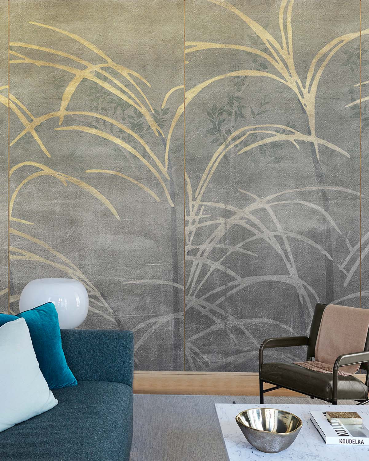 Laurel Oak Japanese Prairie in Autumn Mural M2942