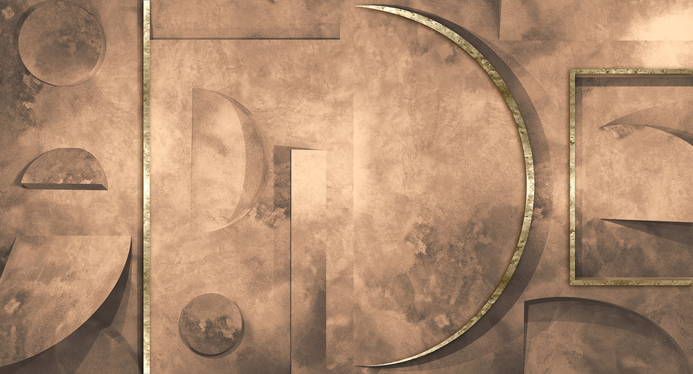 Chinook Salmon Faux Concrete Crescent Mural M2984