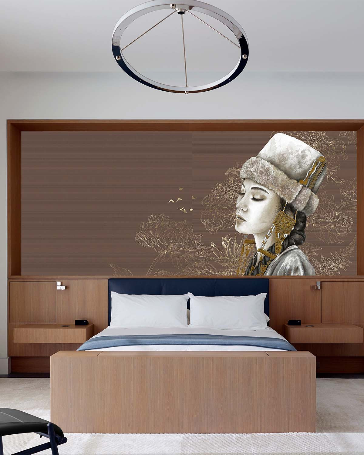 Quincy Brown Winter Princess Mural M3001