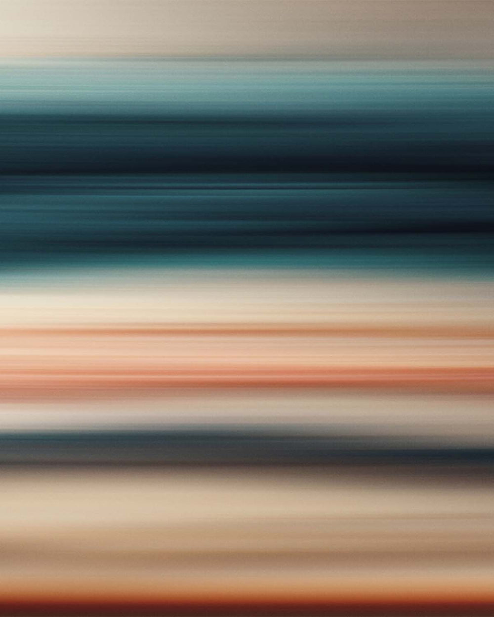 Winter Waves Abstract Coastal Sunset Mural M3003 - Sample
