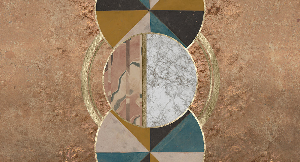 Mangy Moose Neo Abstract Sand Dunes Mural M3033