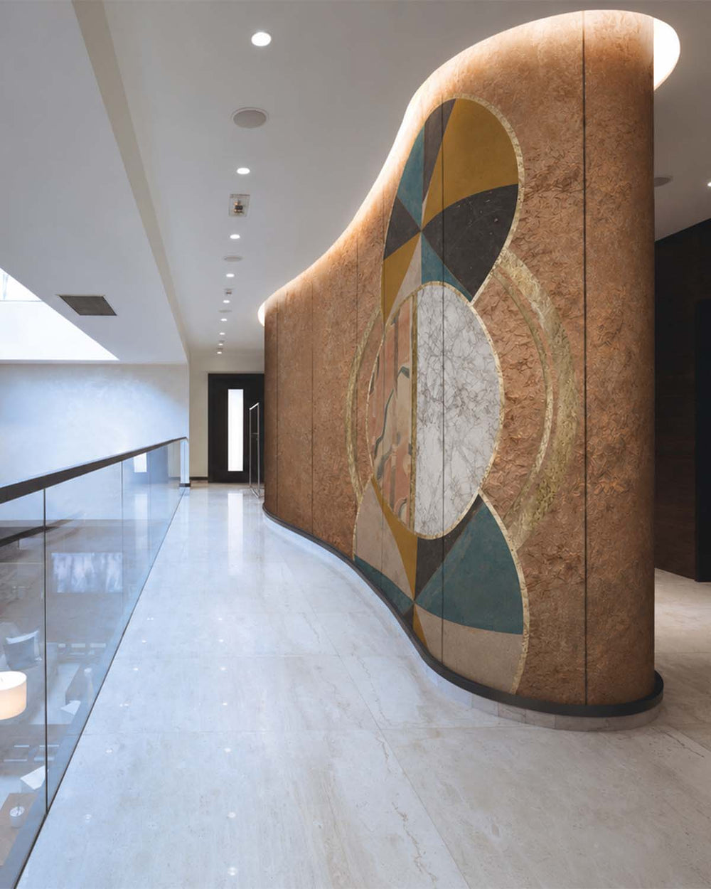 Mangy Moose Neo Abstract Sand Dunes Mural M3033