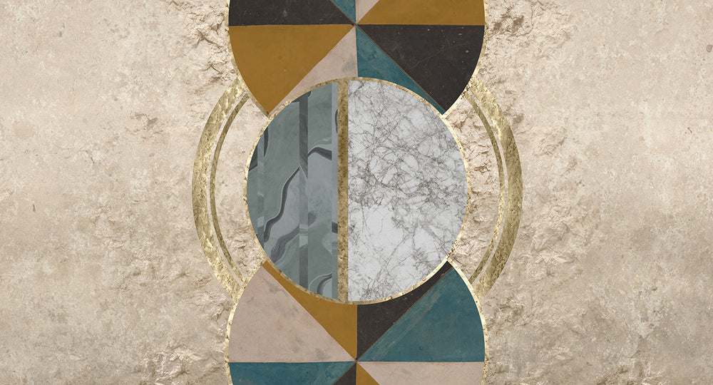 Smoke Grey Neo Abstract Sand Dunes Mural M3034