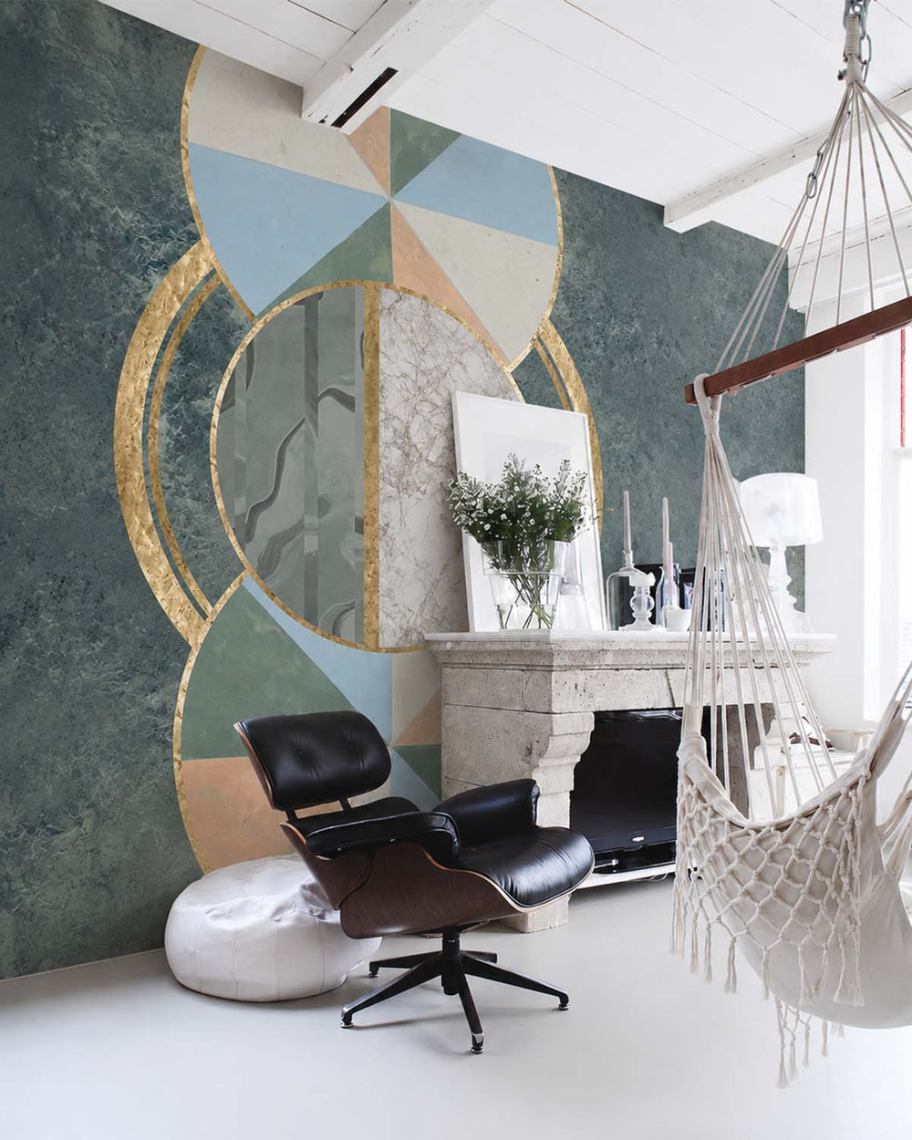 Urbanite Neo Abstract Sand Dunes Mural M3035