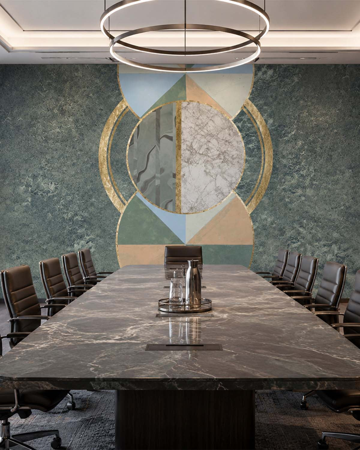 Urbanite Neo Abstract Sand Dunes Mural M3035 - Sample