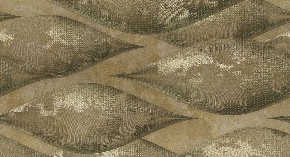 Rustic Ranch Abstract Overlapping Pods Mural M3036 - Sample