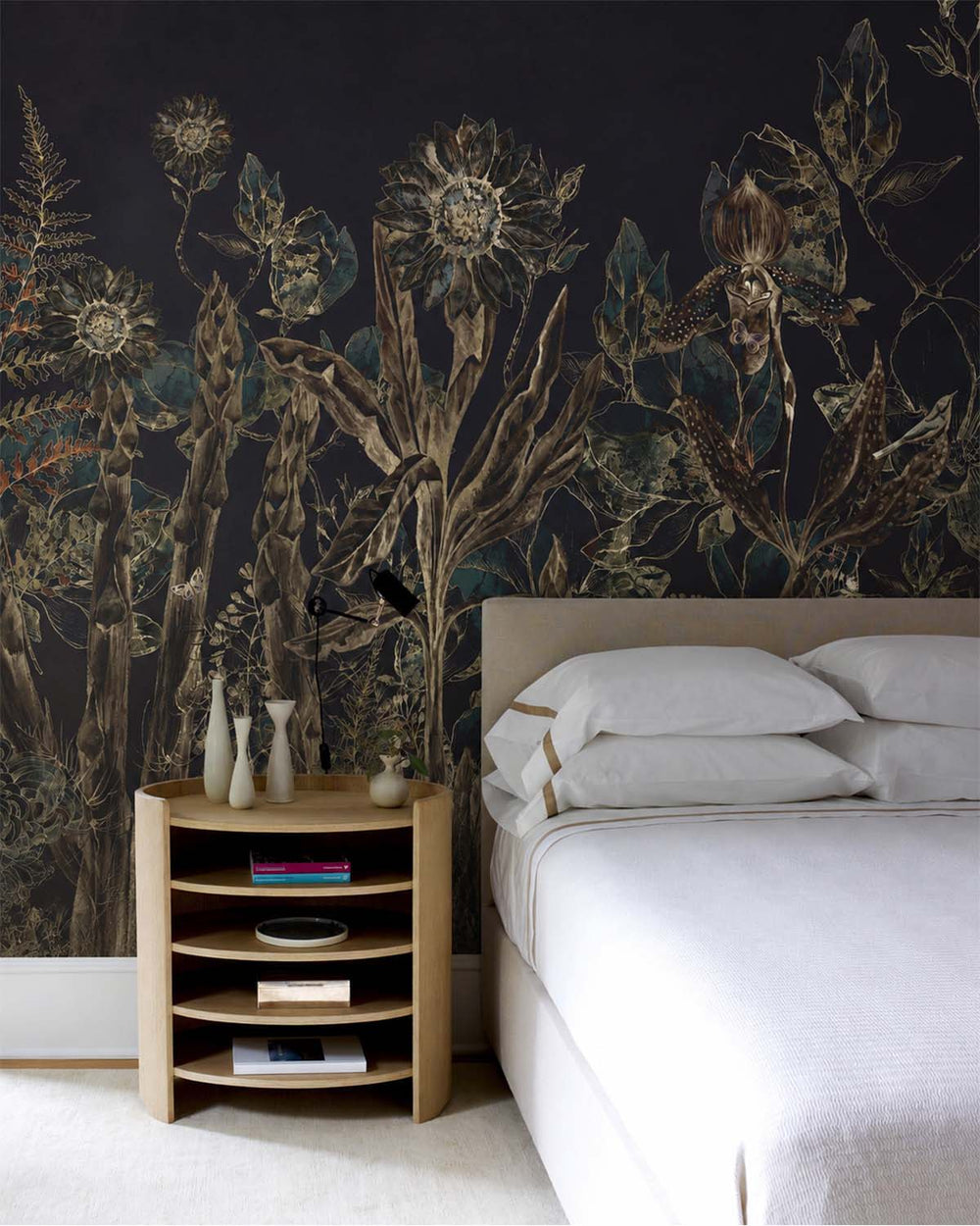 Sambucus Ethereal Botanical Rainforest Mural M3061 - Sample